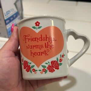Vintage Heartwarming Friendship Mug